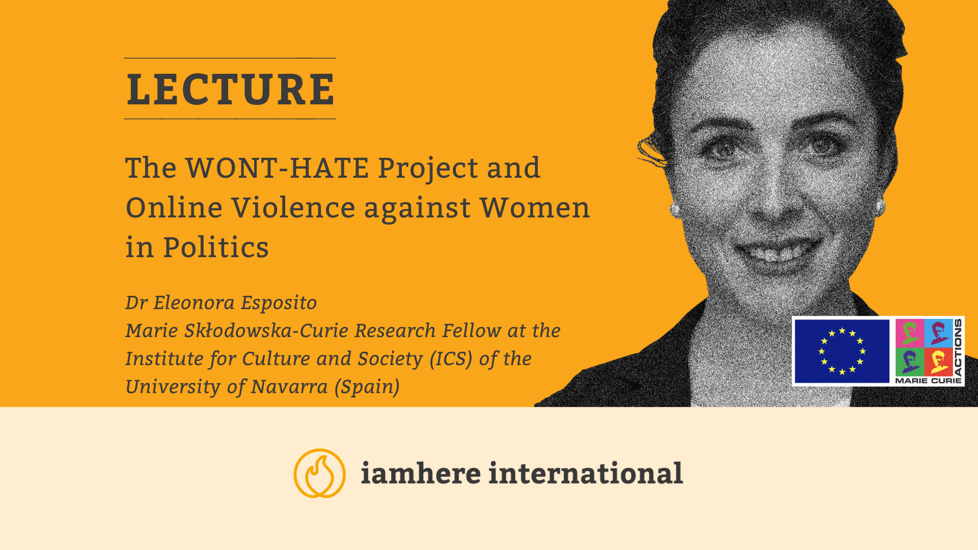 The WONT-HATE Project and Online Violence against Women in Politics